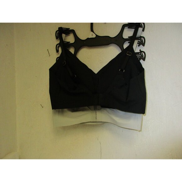 Lucky Brand 2 Pack Laser Lounge Bralettes 1 Sand/,1 Black Size Small NWOT !!! - Picture 2 of 2